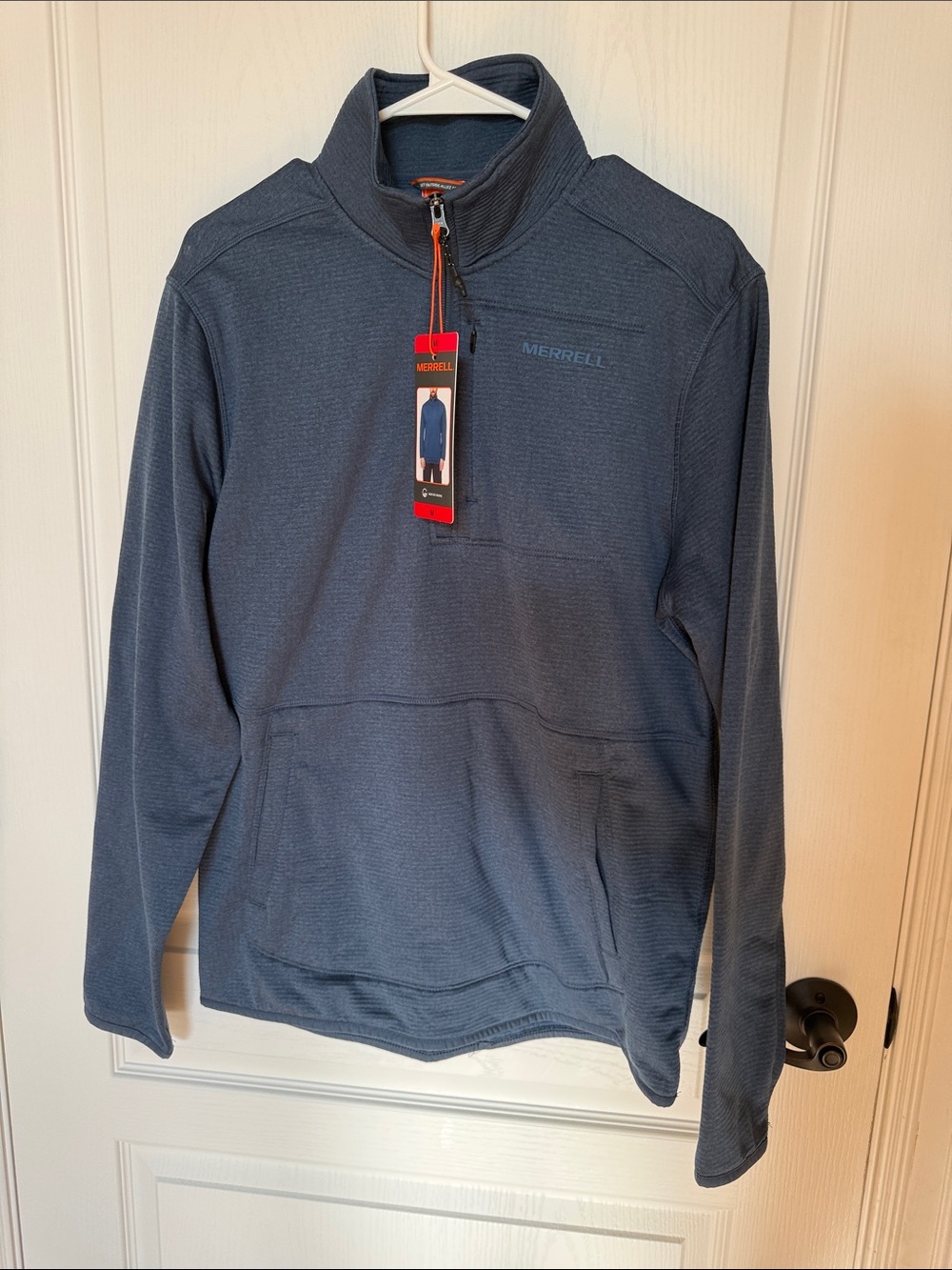 Merrell Men’s Navy Blue Half-Zip Lightweight Pullover